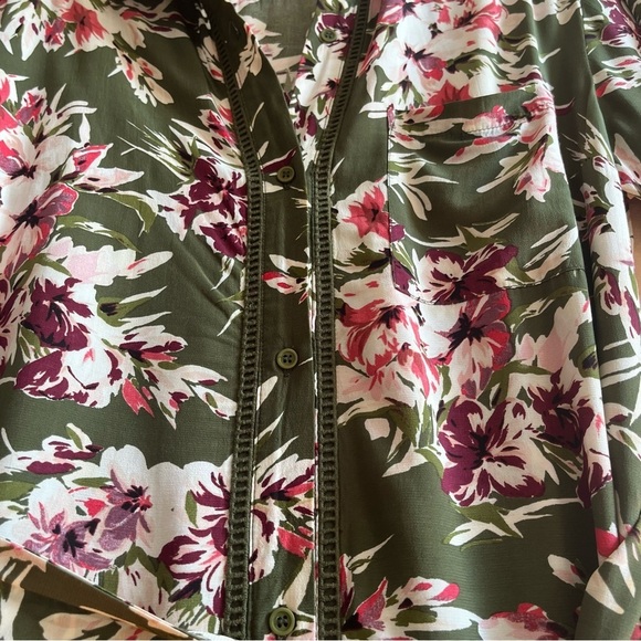 French Connection Lightweight Floriana Floral-Print Maxi Dress Beltes in size 4 - Picture 11 of 16